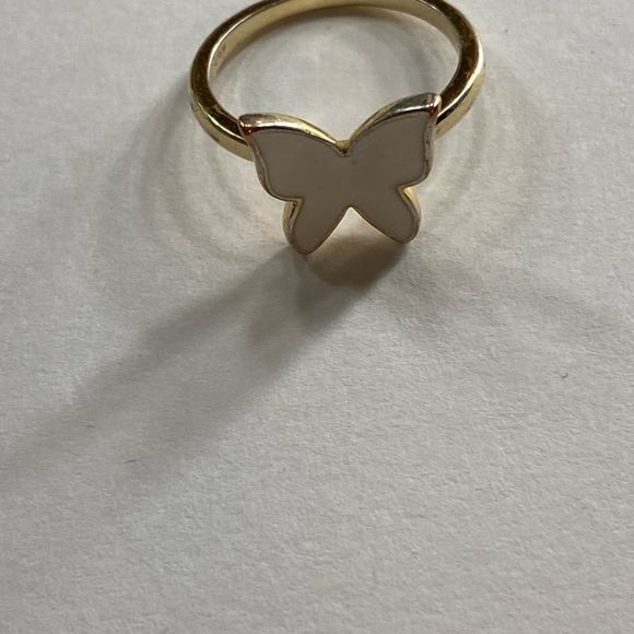 • EVRY JEWELS gold and white butterfly ring size 6 great condition!!! - Picture 2 of 8